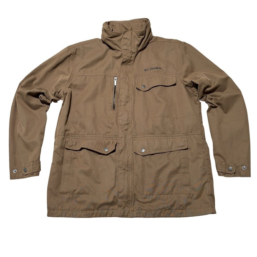Columbia Sportswear Men's Loma Vista Utility Jacket Brown Size Large 24 x 29